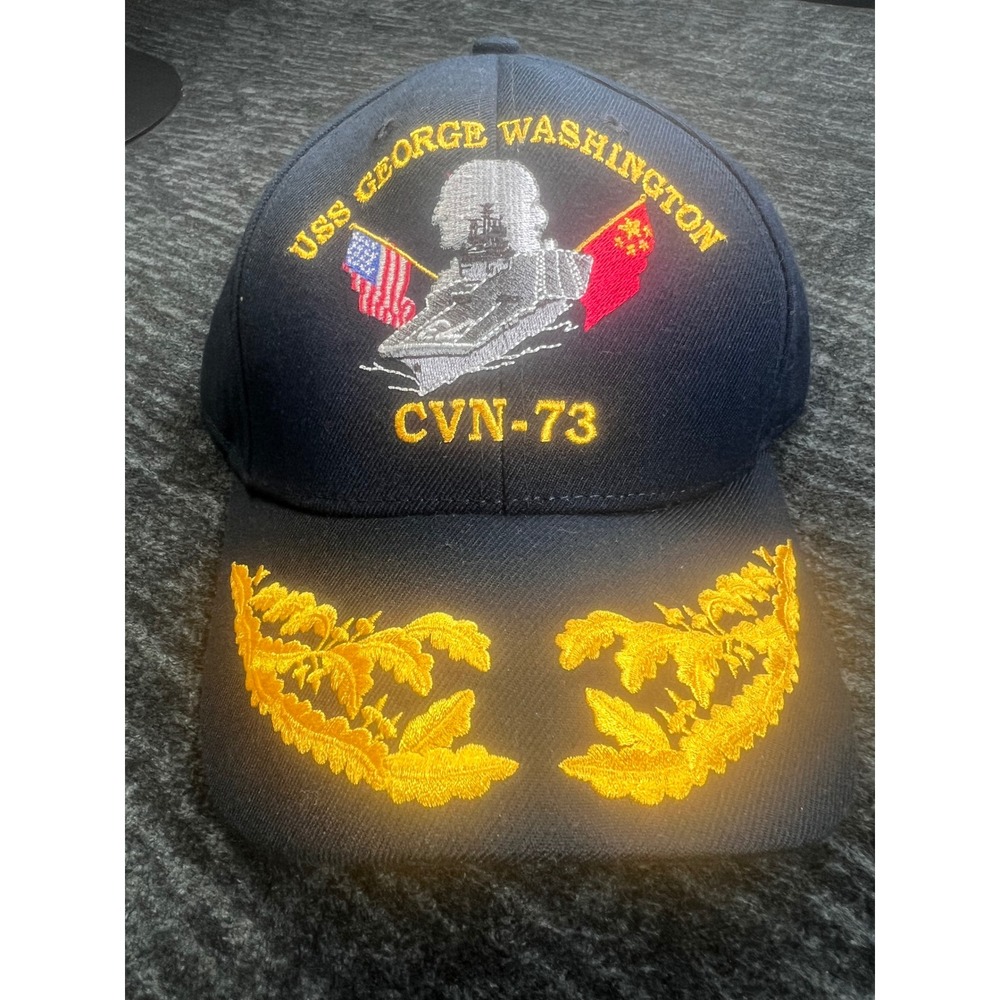 USS George Washington CVN-73 Navy Ball Cap Hat The Corps USA Aircraft Carrier